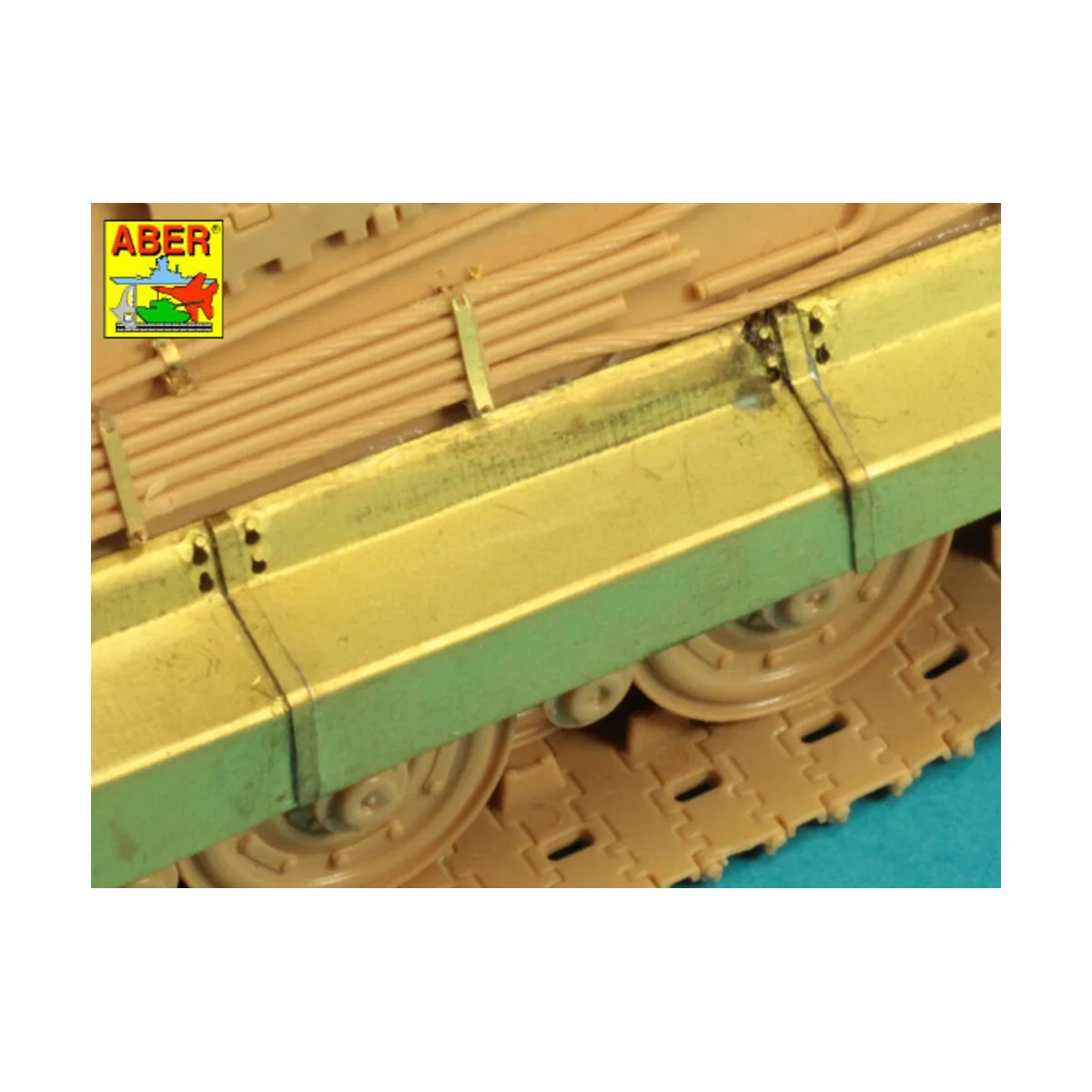 Jagdtiger –Side Skirts -(Tamiya), 1/48 - Aber Models 48054