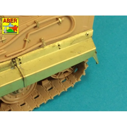 Jagdtiger –Side Skirts -(Tamiya), 1/48 - Aber Models 48054