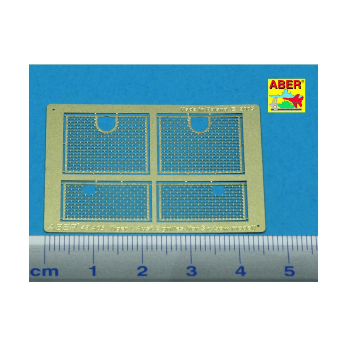 Tiger I Grilles, 1/48 - Aber Models 48 A03