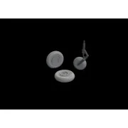 MiG-15 wheels 1/48 for BRONCO, 1/48 - Eduard Accessories 648622