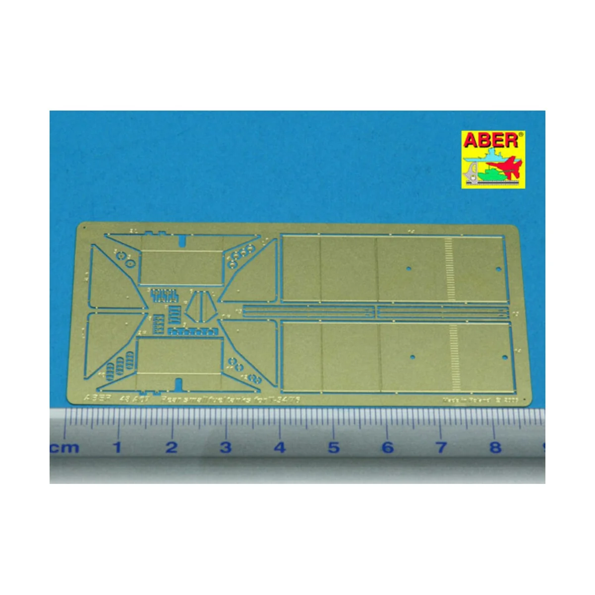 Rear small fuel tanks for T-34/76, 1/48 - Aber Models 48 A07