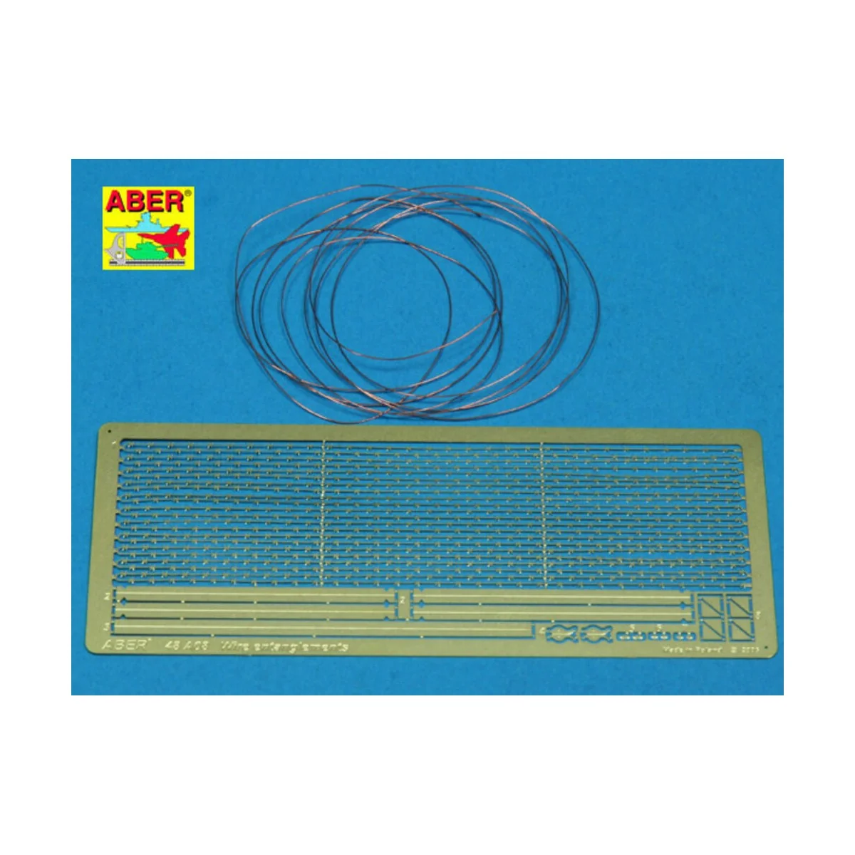 Wire entanglements, 1/48 - Aber Models 48 A08
