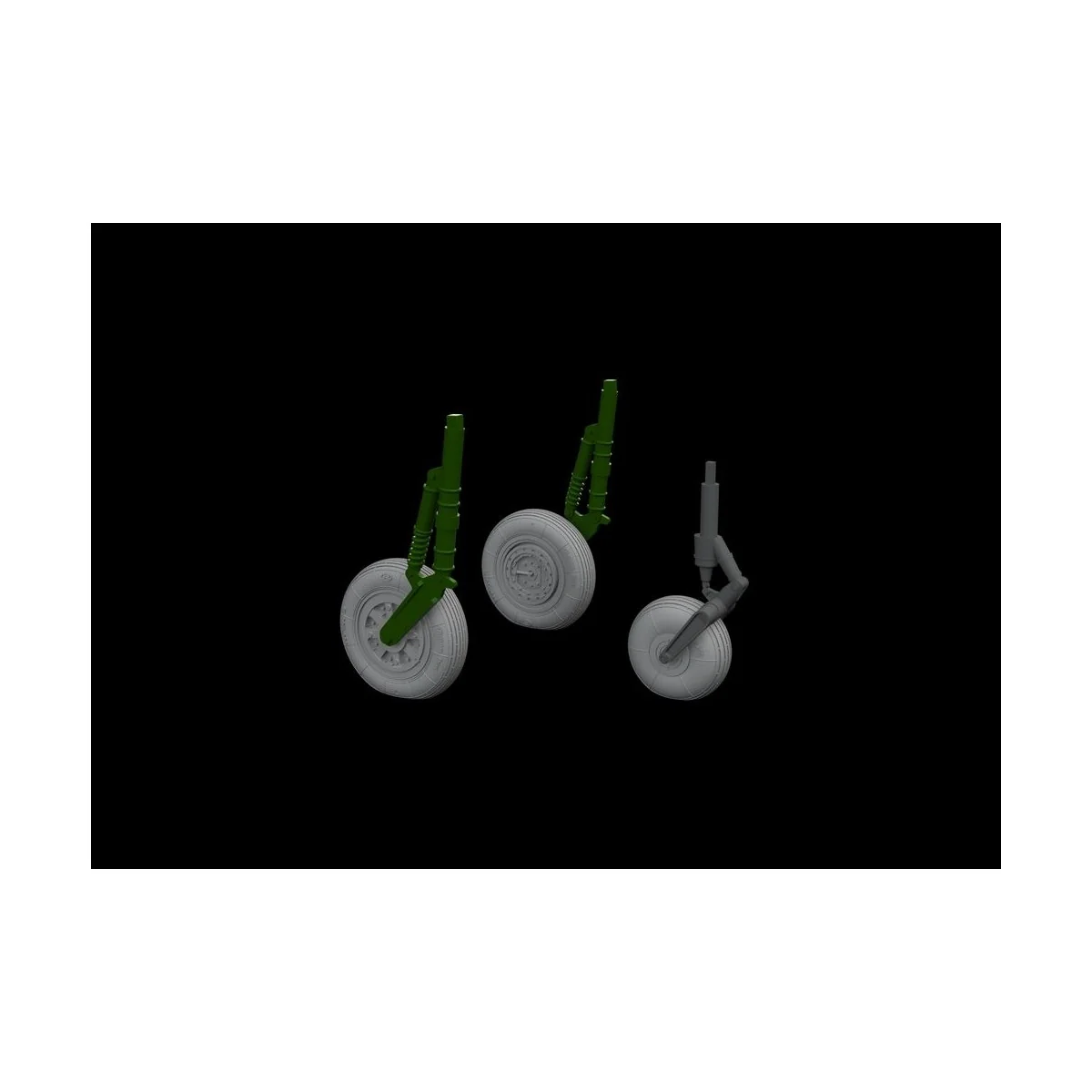 MiG-15 wheels 1/48 for BRONCO, 1/48 - Eduard Accessories 648622