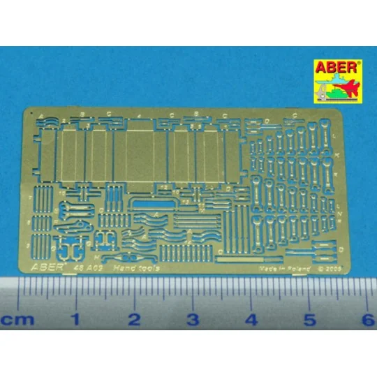 Hand tools, 1/48 - Aber Models 48 A09