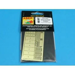 Box-type lubricant tanks & Round tank holders, 1/48 - Aber Models 4...