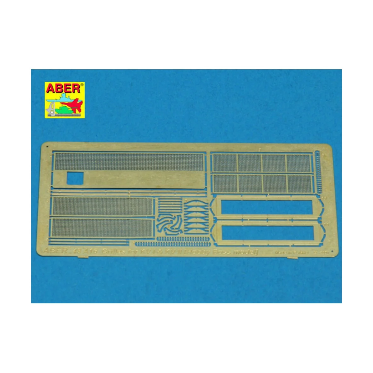 Grilles for KV I & KV II, 1/48 - Aber Models 48 A16
