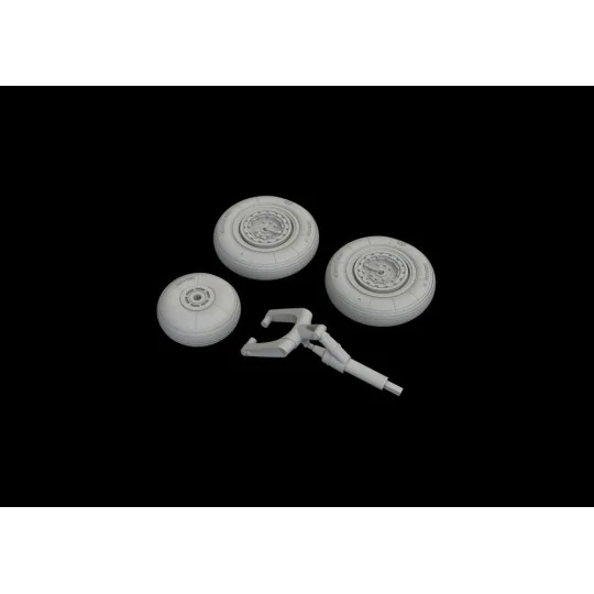 MiG-15 wheels 1/48 for BRONCO, 1/48 - Eduard Accessories 648622