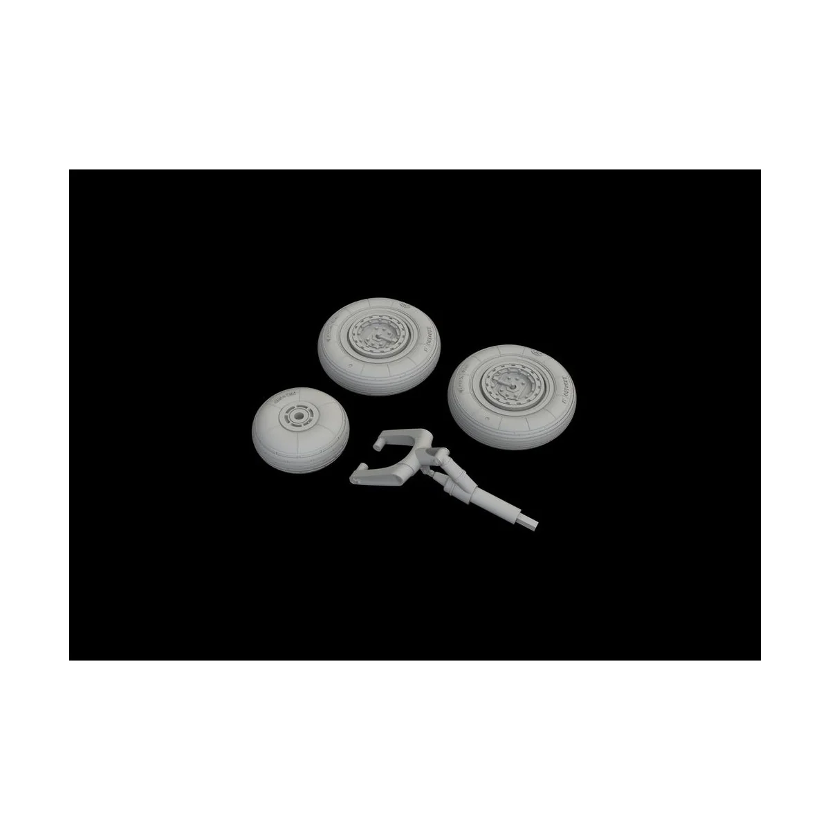 MiG-15 wheels 1/48 for BRONCO, 1/48 - Eduard Accessories 648622