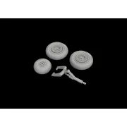 MiG-15 wheels 1/48 for BRONCO - Eduard Accessories 648622