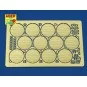 German WWII 200 Ltr. fuel drum covers, 1/48 - Aber Models 48 A18