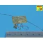 US antenna & brackets (set of 3 pcs), 1/48 - Aber Models 48 A26