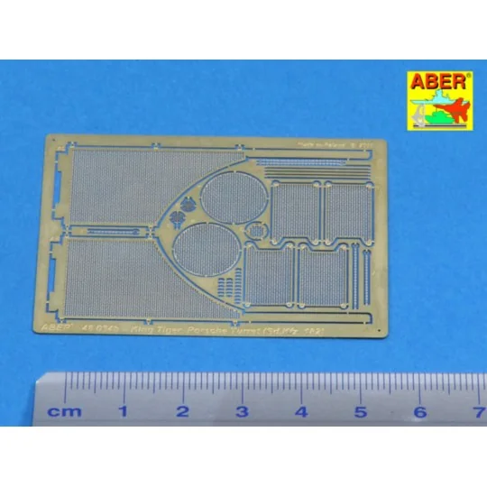 Grilles for King Tiger, 1/48 - Aber Models 48 A27