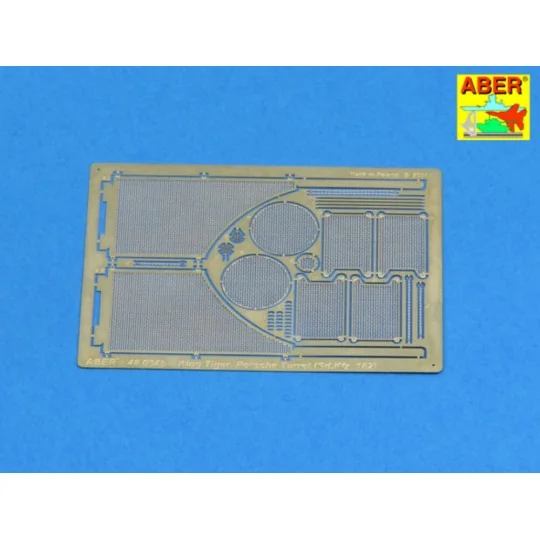 Grilles for King Tiger, 1/48 - Aber Models 48 A27