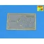 Grilles for King Tiger, 1/48 - Aber Models 48 A27