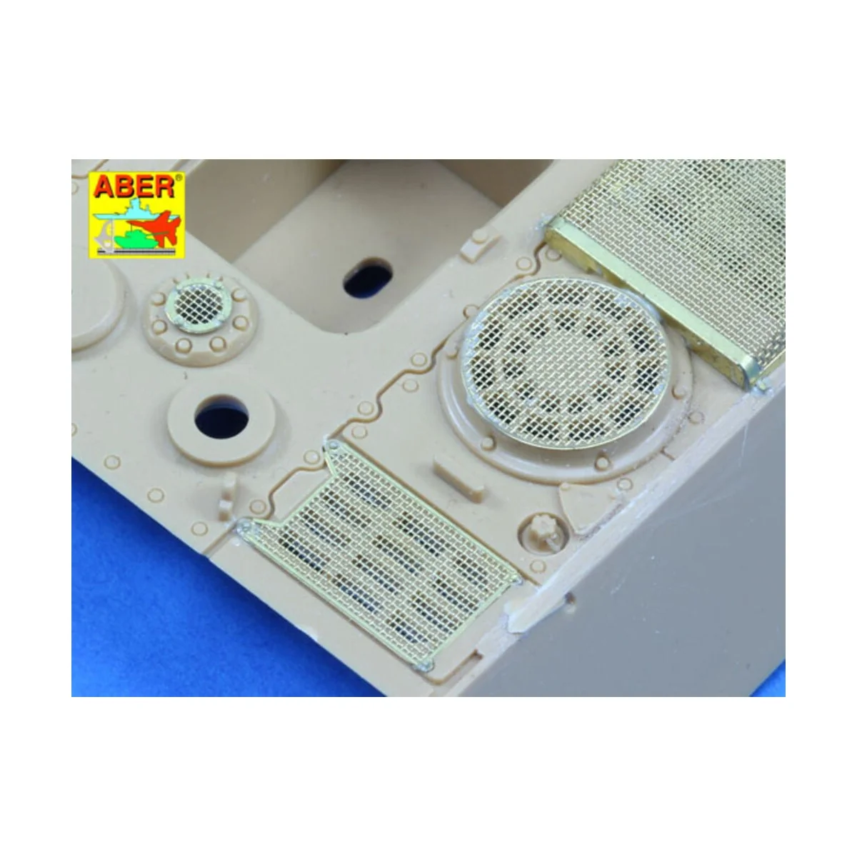 Grilles for King Tiger, 1/48 - Aber Models 48 A27
