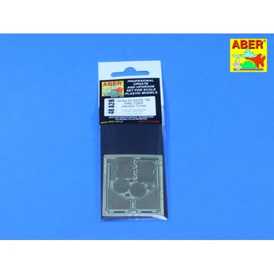Grilles for King Tiger, 1/48 - Aber Models 48 A28