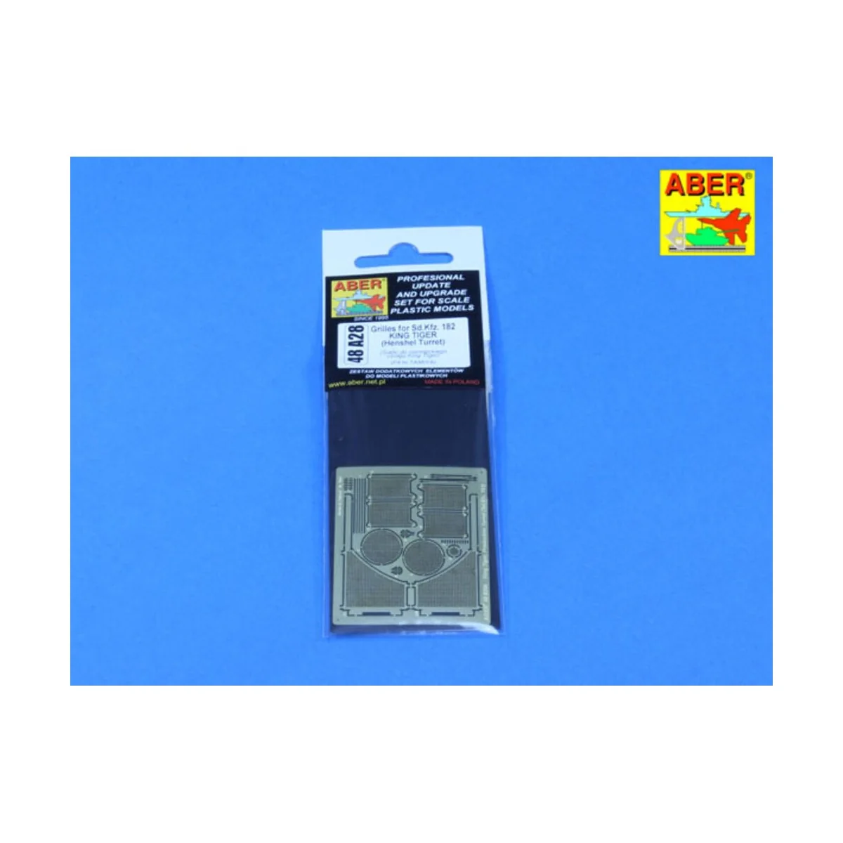 Grilles for King Tiger, 1/48 - Aber Models 48 A28