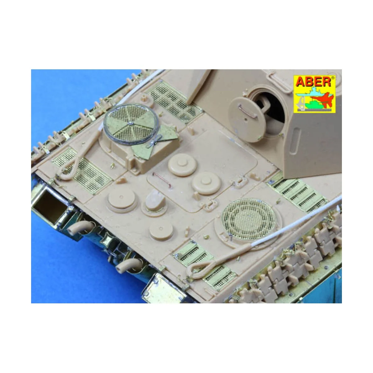 Grilles for Sd.Kfz. 171 Panther, Ausf.G Late model, 1/48 - Aber Mod...