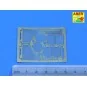 Grilles for King Tiger, 1/48 - Aber Models 48 A28