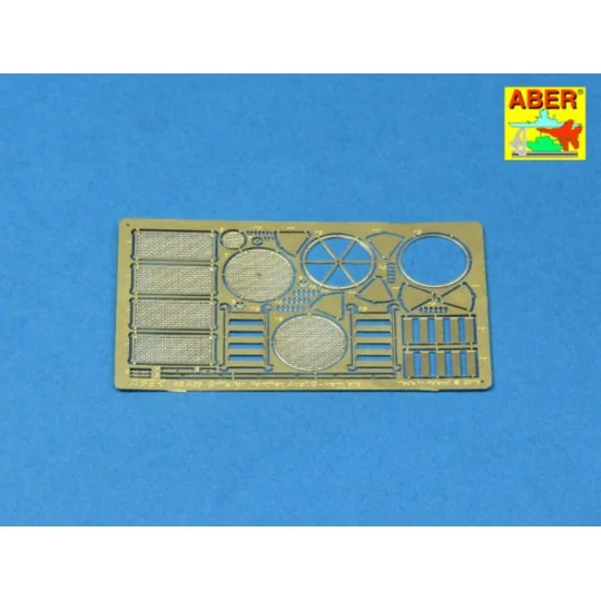 Grilles for Sd.Kfz. 171 Panther, Ausf.G Late model, 1/48 - Aber Mod...