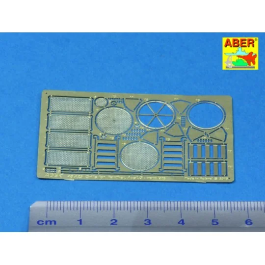 Grilles for Sd.Kfz. 171 Panther, Ausf.G Late model, 1/48 - Aber Mod...