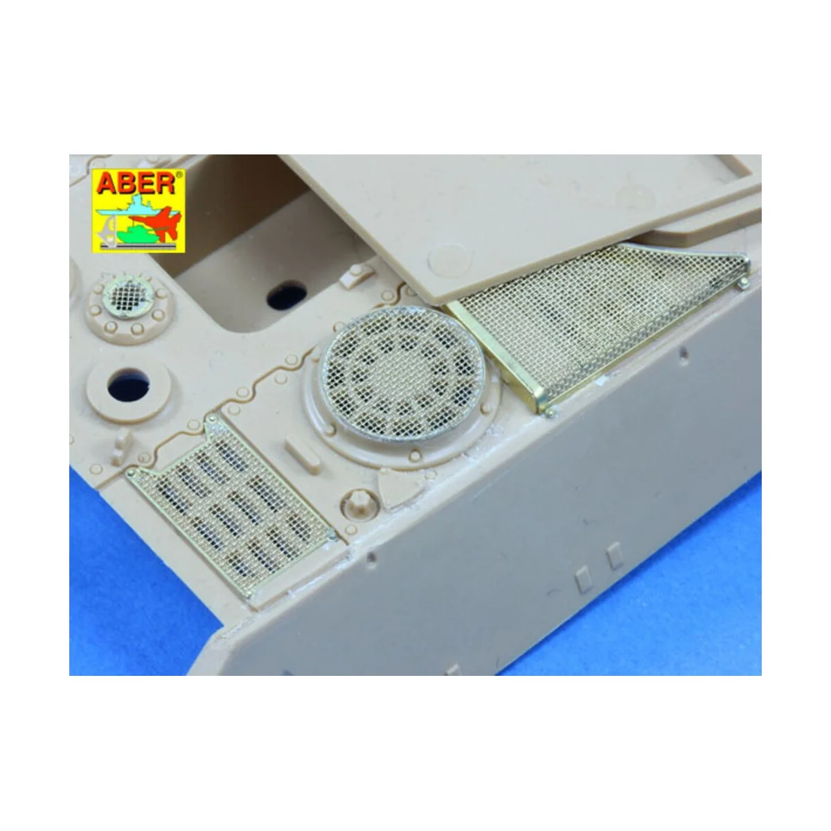 Grilles for King Tiger, 1/48 - Aber Models 48 A28