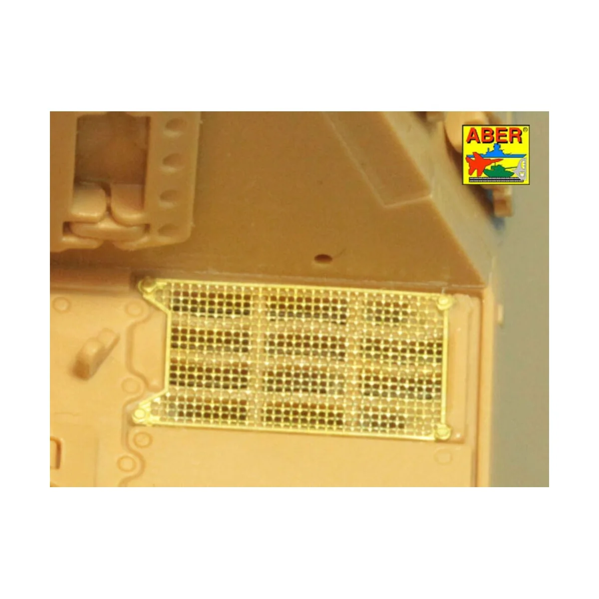 Grilles for Sd.Kfz.186 Jagdtiger, 1/48 - Aber Models 48 A30