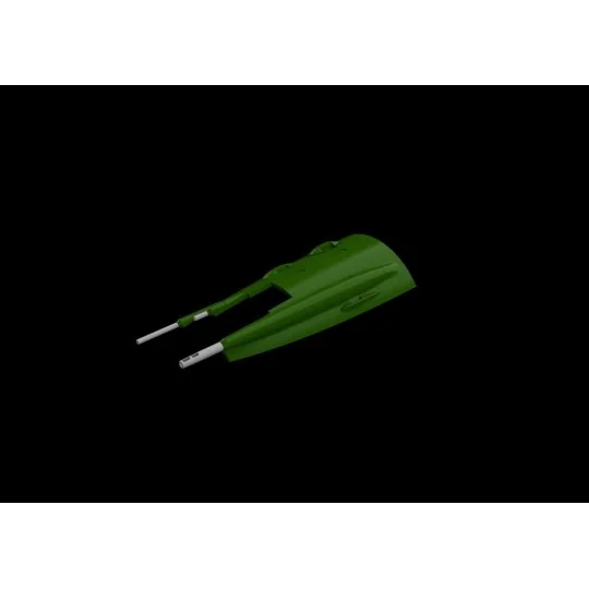 MiG-15 gun barrels 1/48 for BRONCO, 1/48 - Eduard Accessories 648626 MiG-15 gun barrels 1/48 for BRONCO, 1/48 - Eduard Accessories 648626