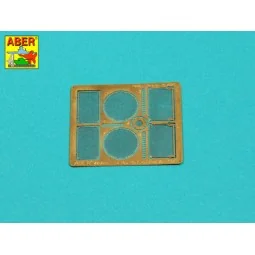 Grilles for Panther D, 1/48 - Aber Models 48 A33 2