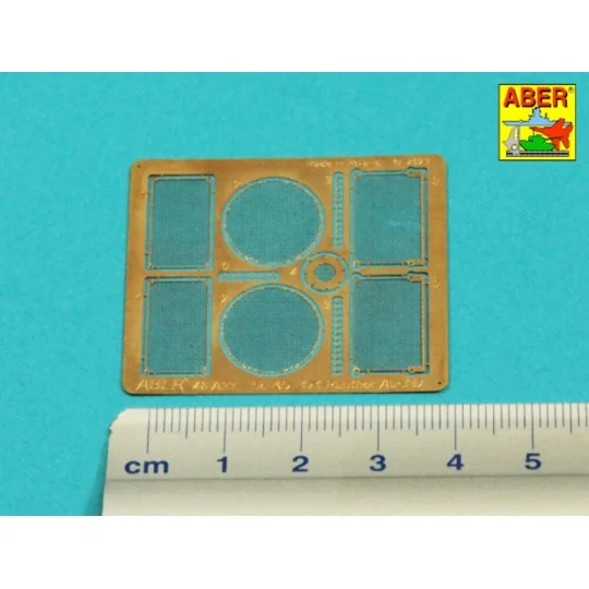 Grilles for Panther D, 1/48 - Aber Models 48 A33