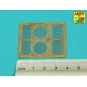 Grilles for Panther D, 1/48 - Aber Models 48 A33
