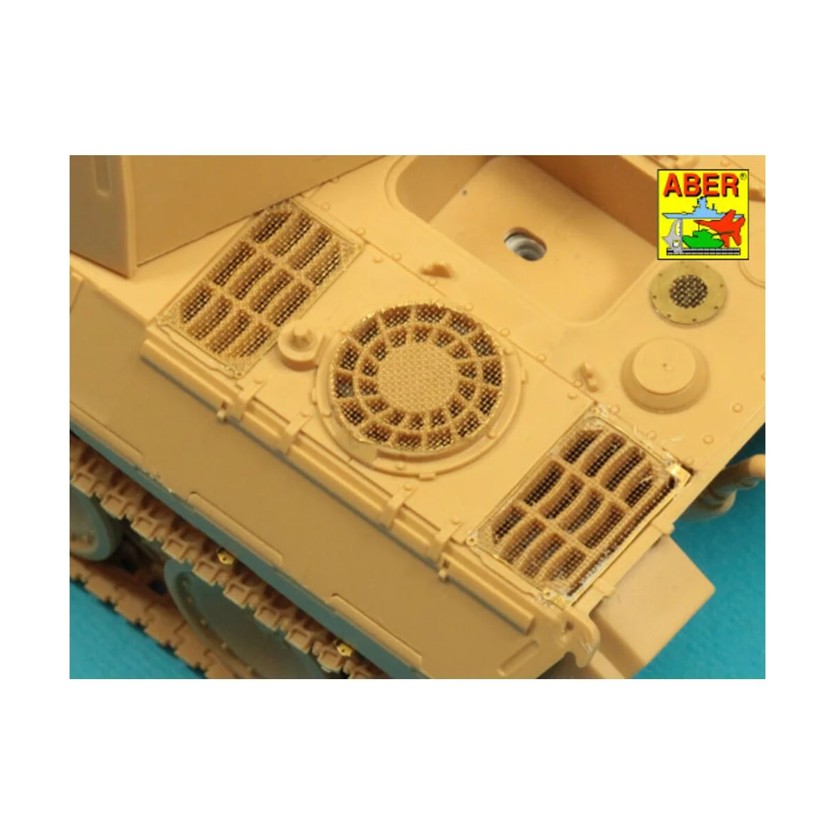 Grilles for Panther D, 1/48 - Aber Models 48 A33