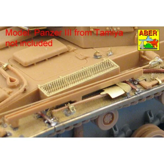 Grilles for Pz.Kpfw. III &Stug III, 1/48 - Aber Models 48 A31