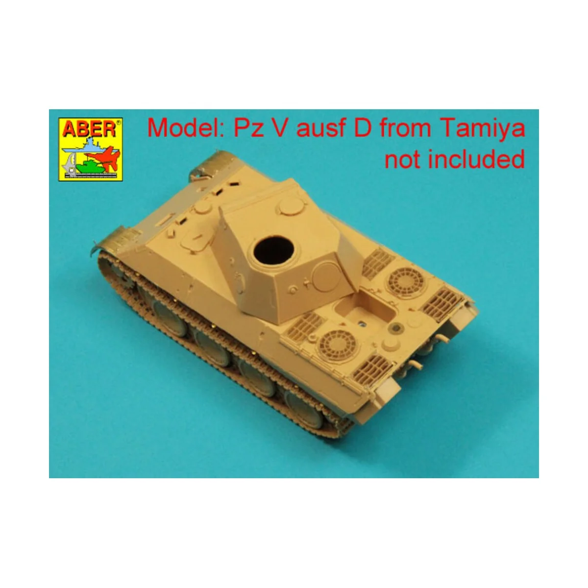 Grilles for Panther D, 1/48 - Aber Models 48 A33