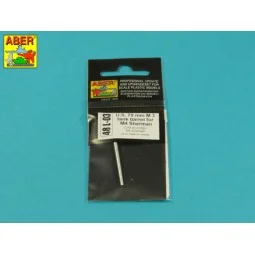 U.S. 75mm M 3 tank barrel for M 4 Sherman, 1/48 - Aber Models 48 L-03 2