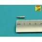 German 75mm barrel for Stu III B, 1/48 - Aber Models 48 L-02