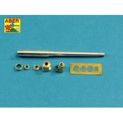 German 88 mm KwK 36 L/56 Tiger I Early Barrel, 1/48 - Aber Models 4... 2