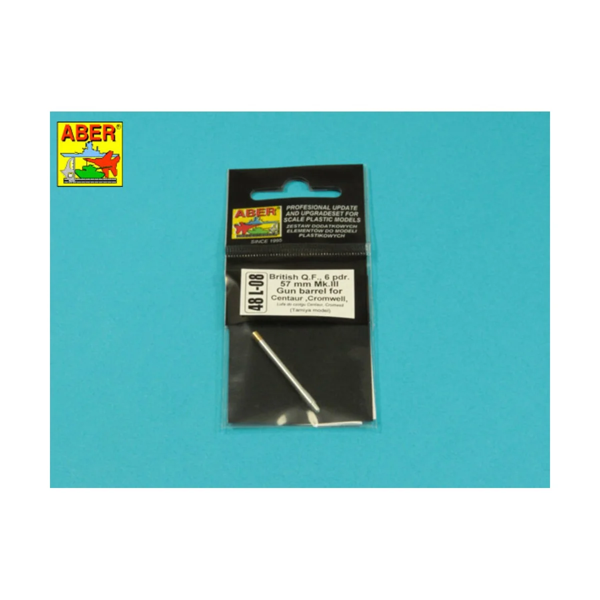British Q.F.6 pdr.57 mm Mk.III gun barrel for Centaur, Cromwell, 1/...