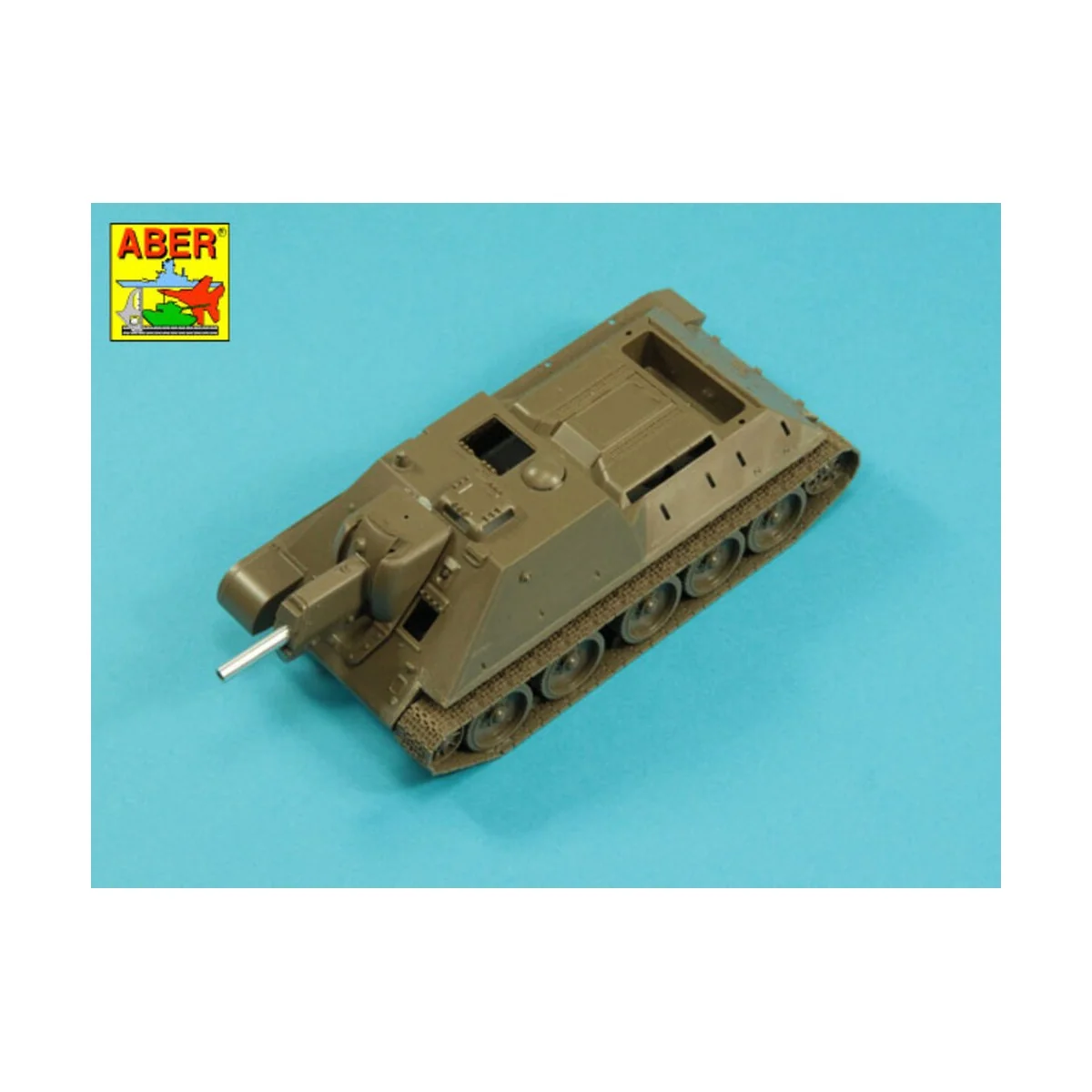 Soviet 122mm M-30 tank Barrel for SU-122, 1/48 - Aber Models 48 L-10