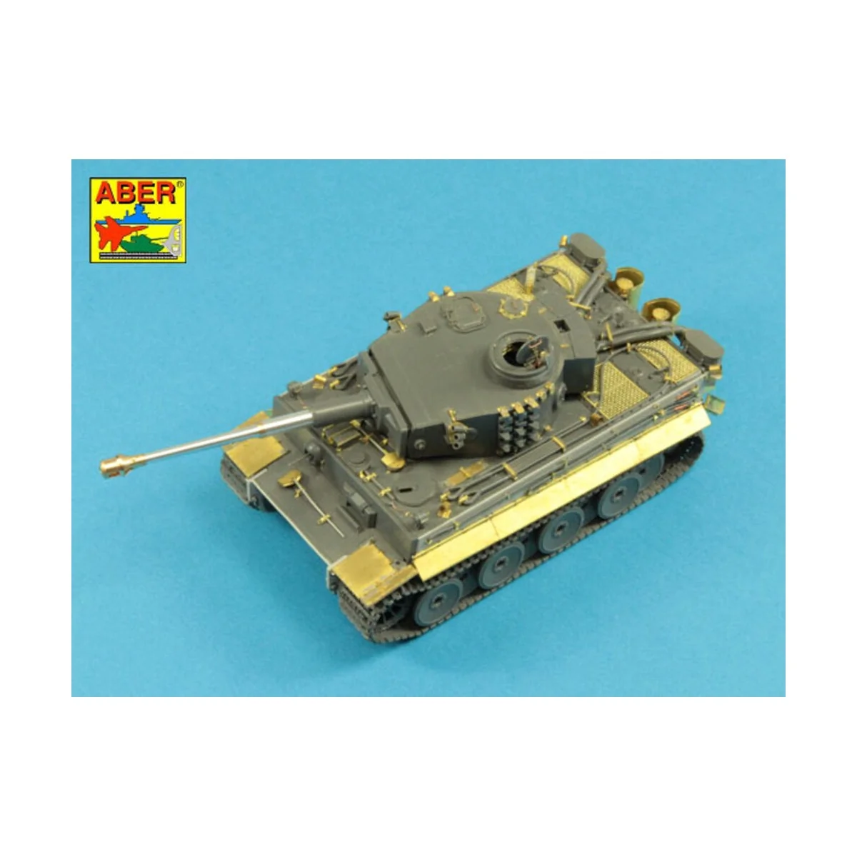 German 88 mm KwK 36 L/56 Tiger I Early Barrel, 1/48 - Aber Models 4...