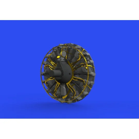 B-17F engines 1/48 for HKM - Eduard Accessories 648631