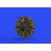 B-17F engines 1/48 for HKM - Eduard Accessories 648631