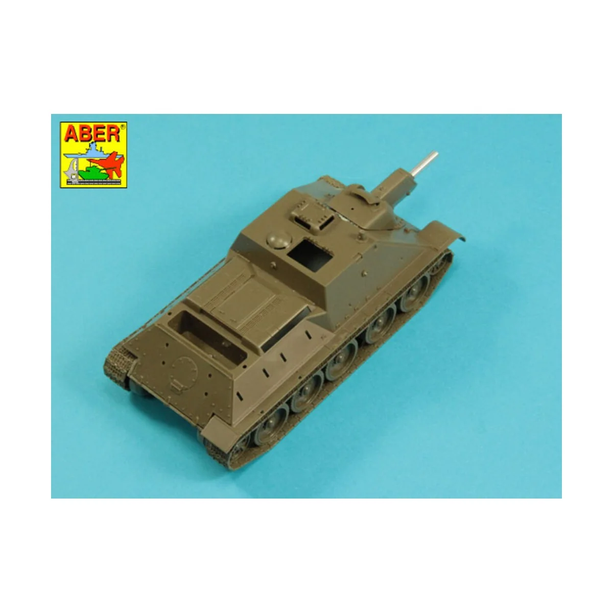 Soviet 122mm M-30 tank Barrel for SU-122, 1/48 - Aber Models 48 L-10