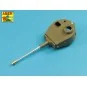 German 88 mm KwK 36 L/56 Tiger I Early Barrel, 1/48 - Aber Models 4...