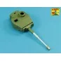 German 88 mm KwK 36 L/56 Tiger I Early Barrel, 1/48 - Aber Models 4...