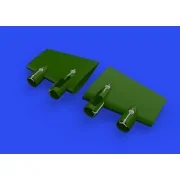 B-17F superchargers 1/48 for HKM, 1/48 - Eduard Accessories 648635