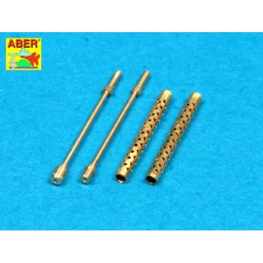 Set of 2 barrels for Browning M-1919 A4, 1/48 - Aber Models 48 L-19