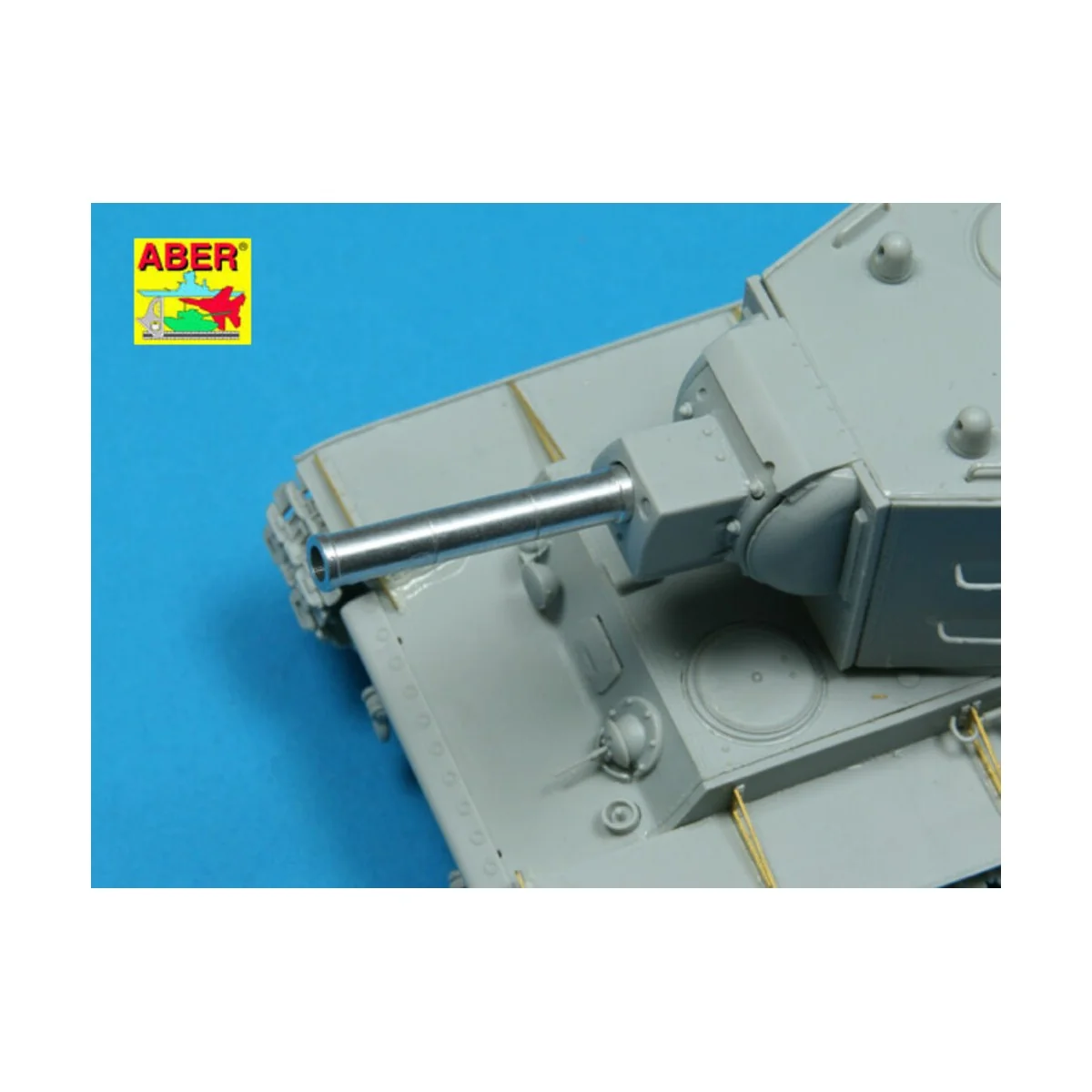 Russian 152, 4 mm M-10S barrel for KV-II, 1/48 - Aber Models 48 L-18