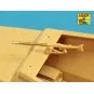 Set of 2 barrels for German machine guns MG34, 1/48 - Aber Models 4...