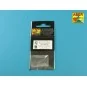 Set of 2 barrels for German machine guns MG34, 1/48 - Aber Models 4...